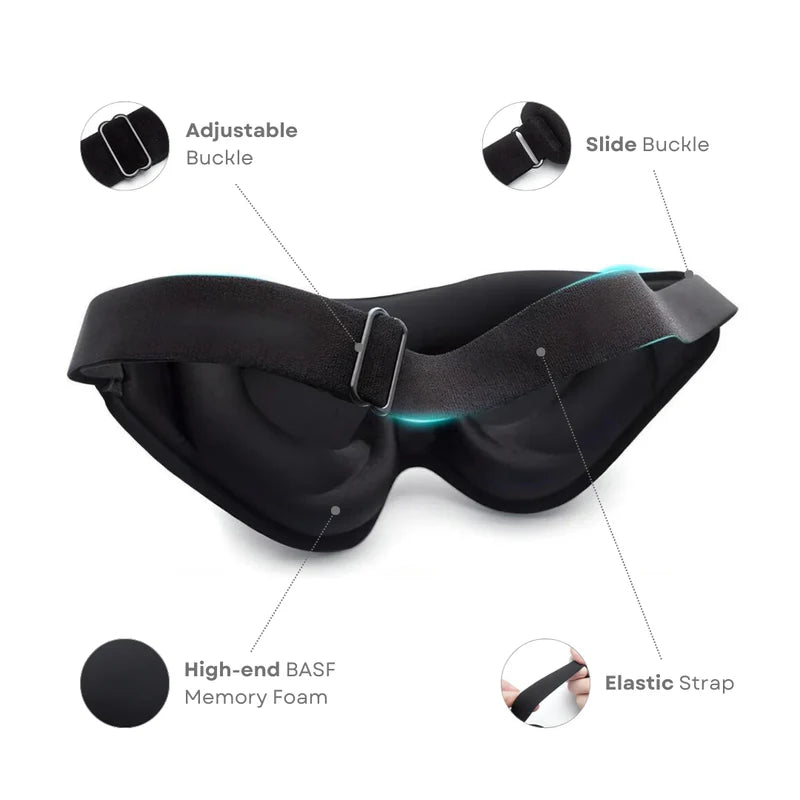 Travel Eye Mask Memory Foam